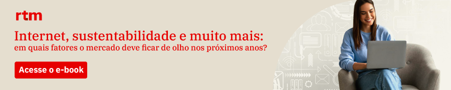 Imagem ilustrativa do e-book 'Internet, sustentabilidade e muito mais'. 